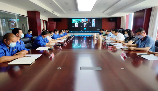 堅定發(fā)展信心，狠抓工作落實，加快沖刺下半年目標(biāo)任務(wù)---隴神戎發(fā)組織召開8月份工作例會