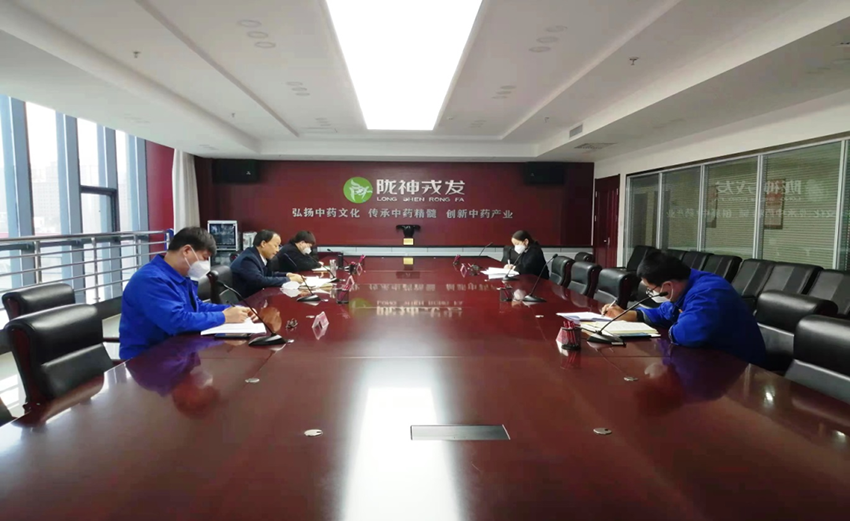 緊盯年度目標，落實“三扛”任務，堅定不移打贏全年任務攻堅戰(zhàn)——隴神戎發(fā)組織召開12月份工作例會暨年度重點任務沖刺會