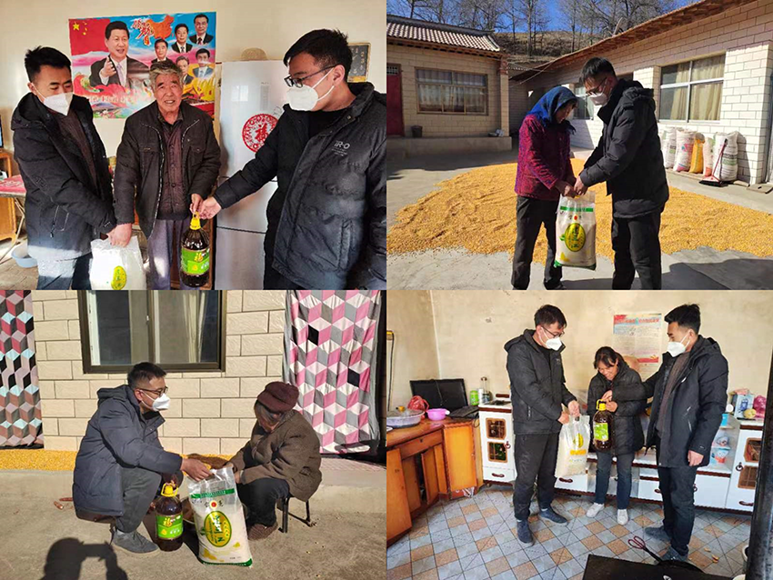 【幫扶新聞】甘肅藥業(yè)投資集團(tuán)深入幫扶村開展“元旦、新春”走訪慰問活動