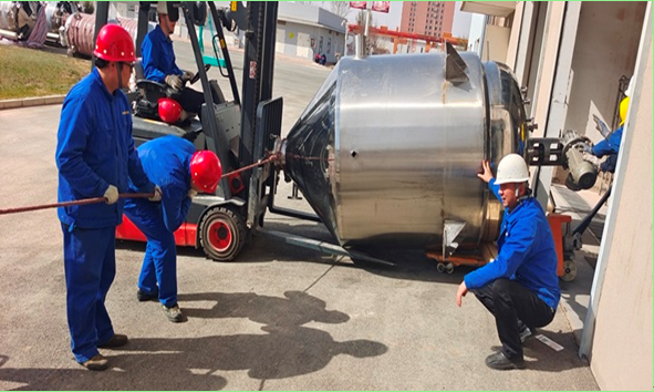 【一季度“開門紅”】砥礪前行，奮戰(zhàn)設(shè)備改造一線，提取車間繼續(xù)發(fā)揚“宣肺精神”