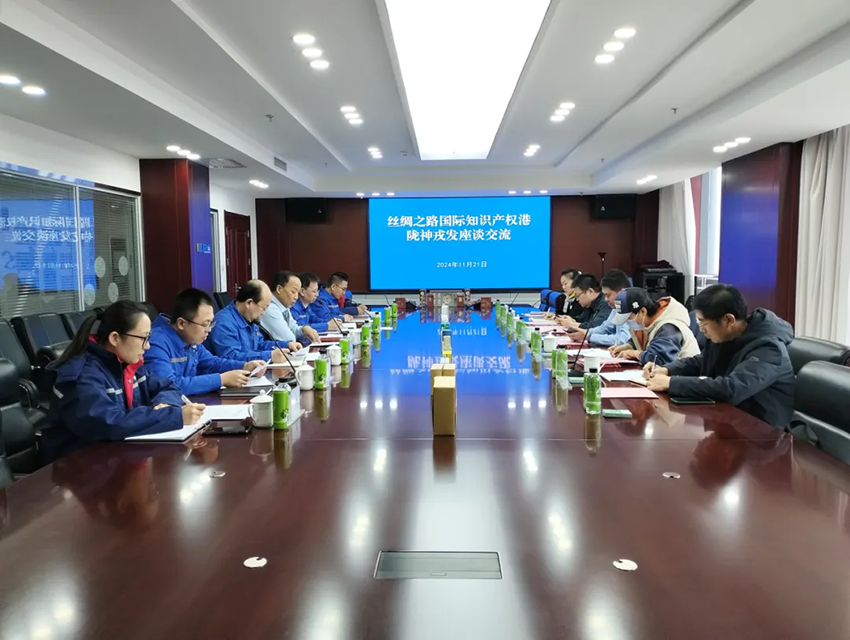 絲綢之路國(guó)際知識(shí)產(chǎn)權(quán)港公司到訪隴神戎發(fā)
