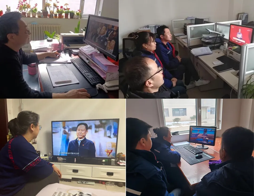 借《榜樣》的星星之火 筑企業(yè)發(fā)展的燎原之勢(shì)——隴神戎發(fā)第二黨支部組織全體黨員觀看《榜樣9》